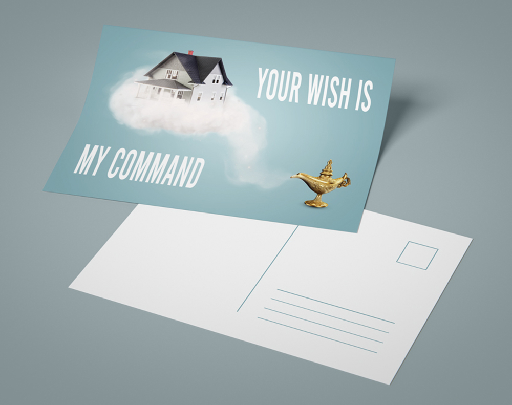 Real Estate Postcard