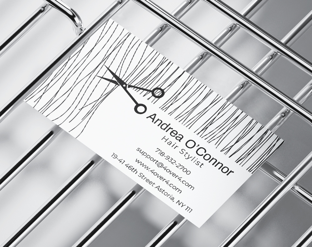 Free Business Card Mockup 11 - 4OVER4