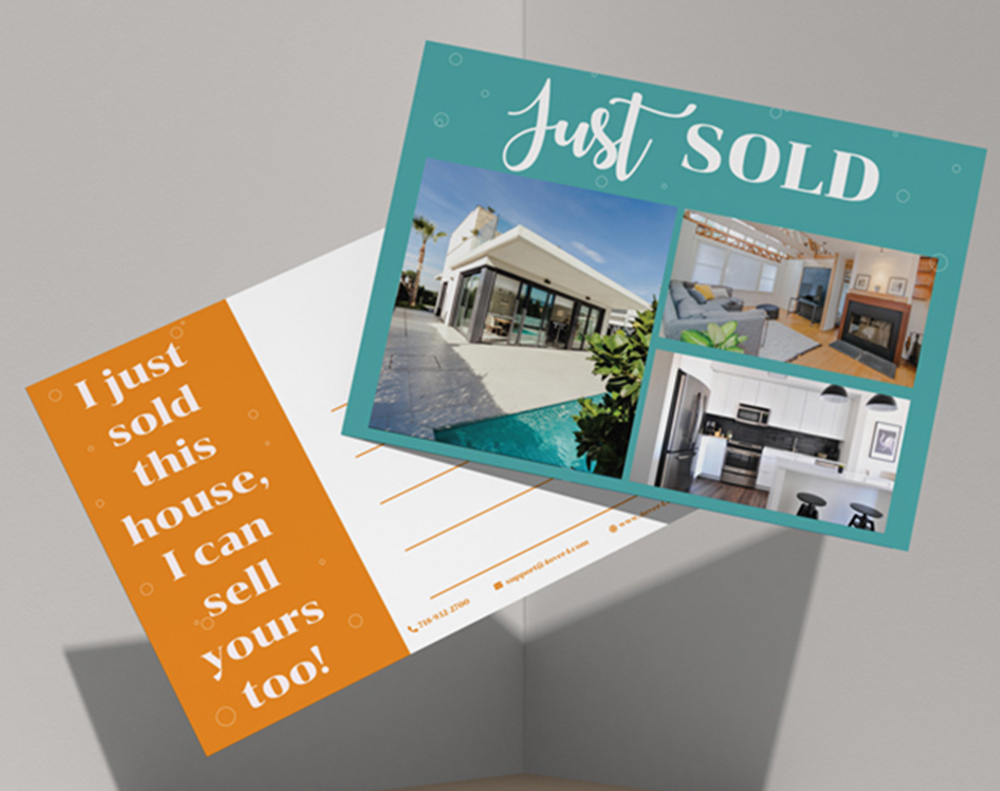 Just Sold Postcard