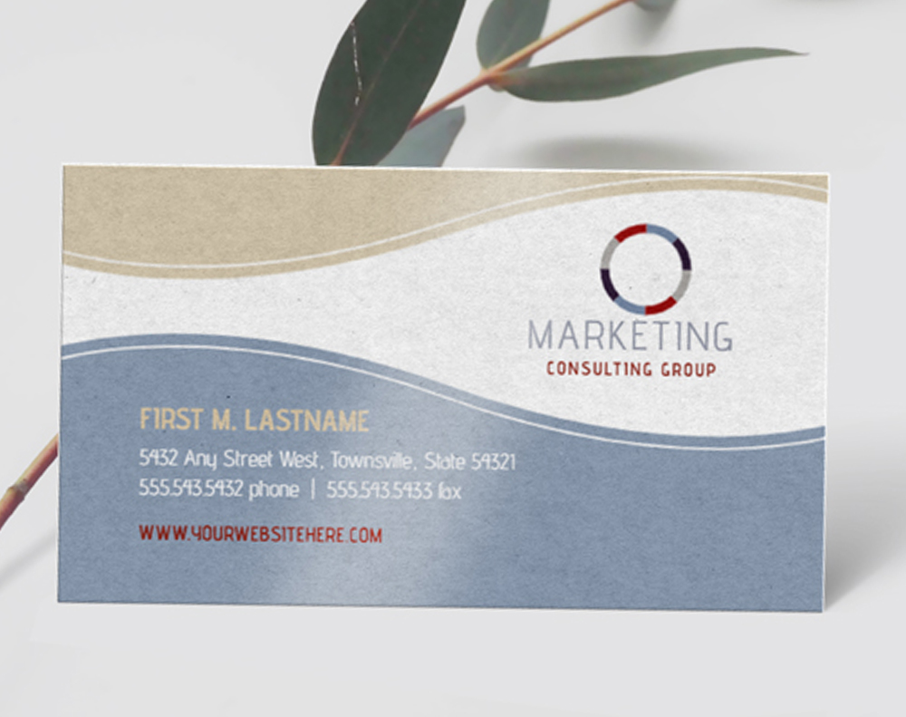 Strategic Infrastructure Business Cards - Design Template