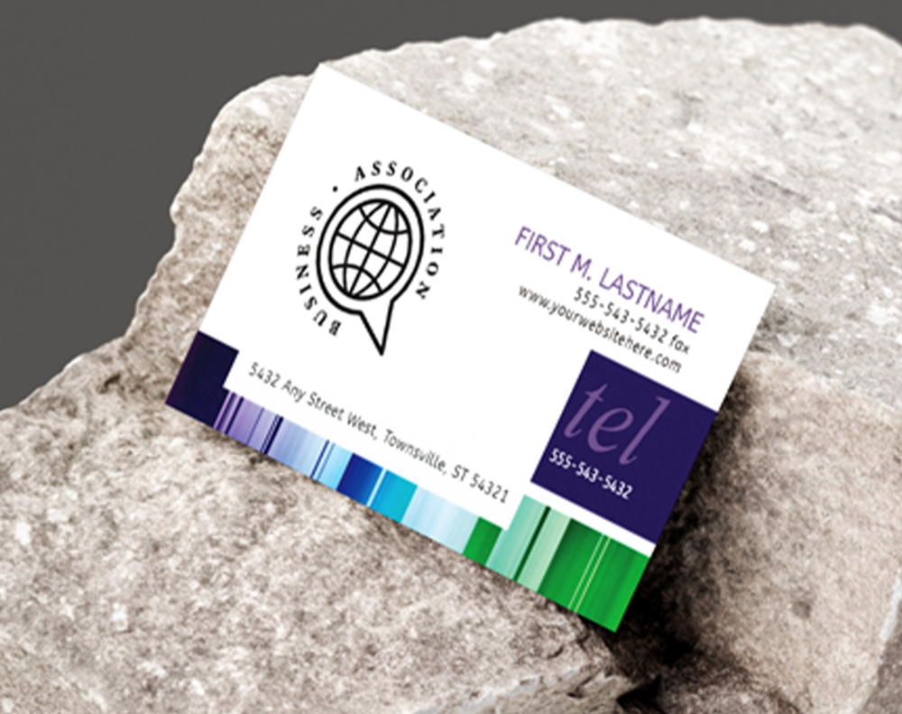 Cross-functional Trend Business Cards - Design Template