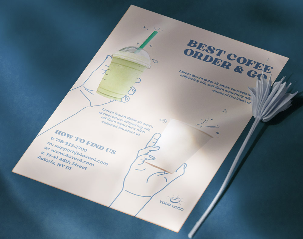 Coffee Shop Flyer - Design Template