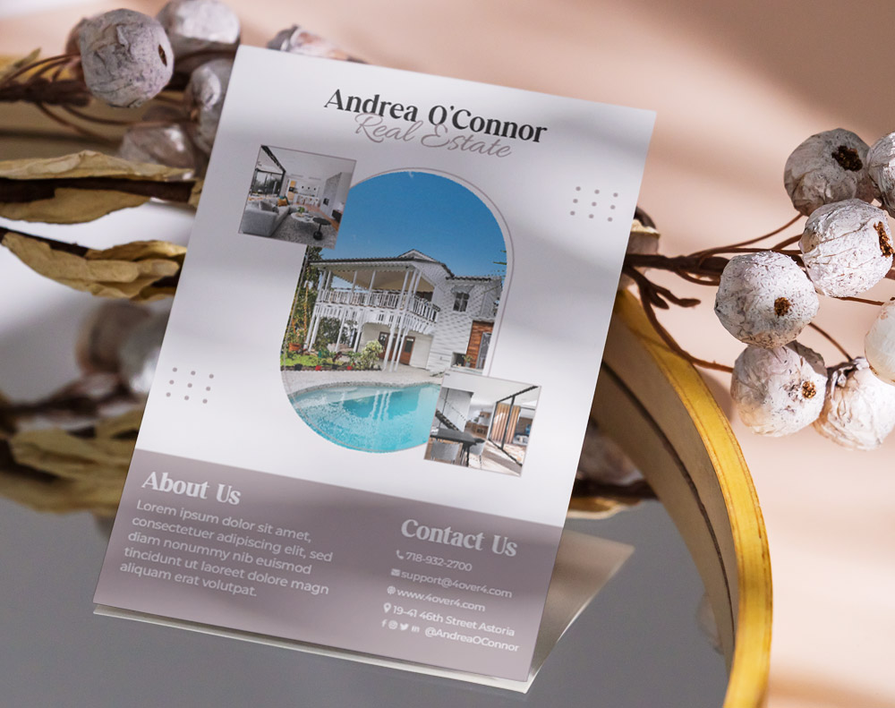 Real Estate Flyer - Design Template