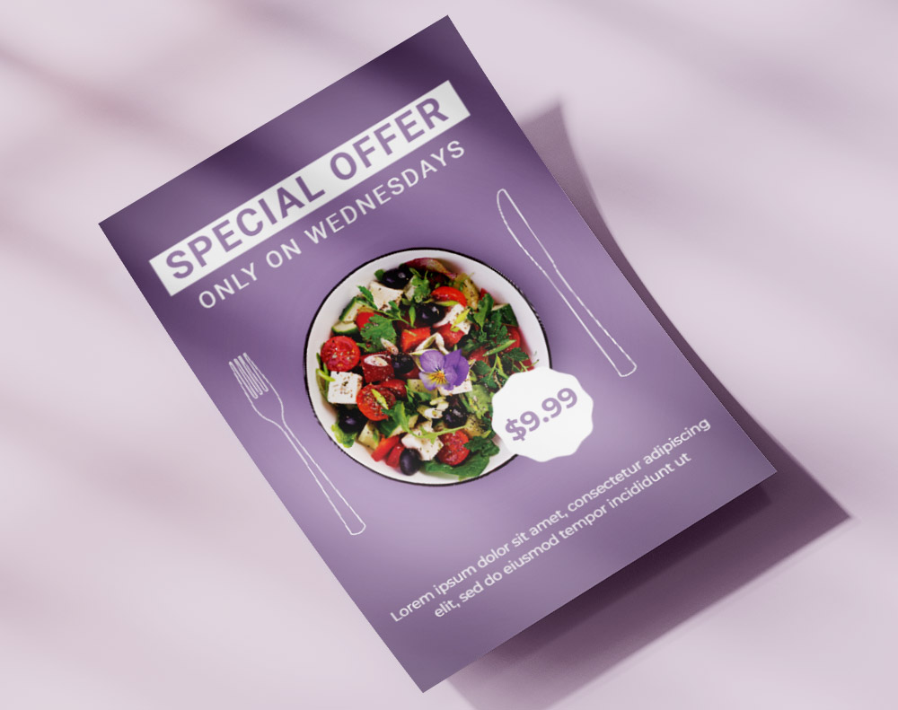Special Offer Flyer - Design Template