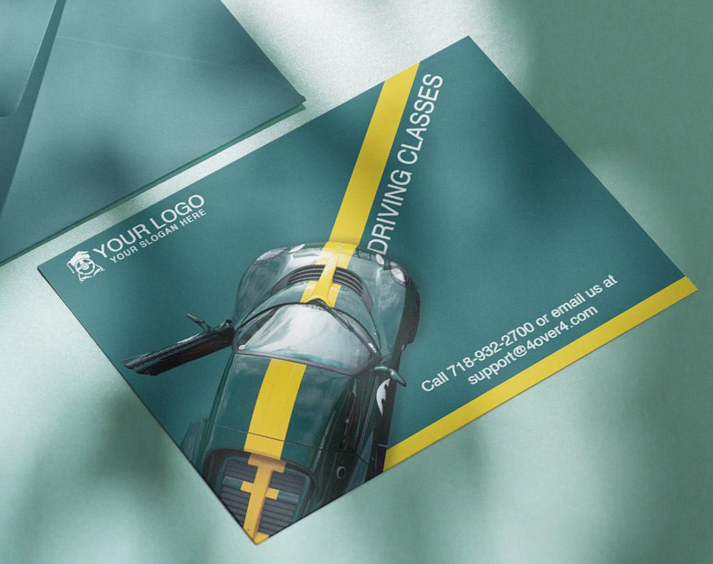 Driving Classes Flyer - Design Template