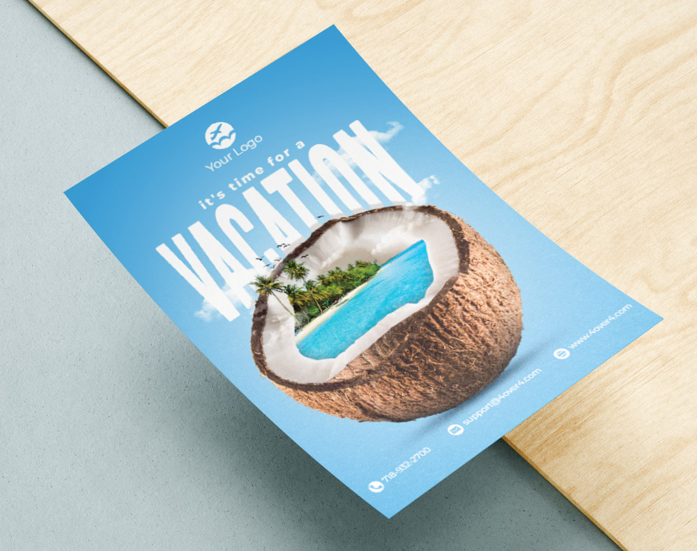 Travel Agency Flyer - Design Template