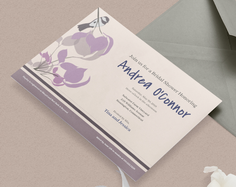 Free invitations - Design Template