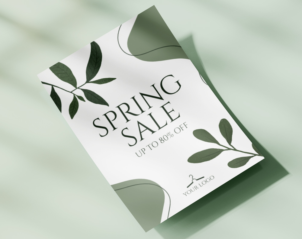 Spring Sale Flyer - Design Template