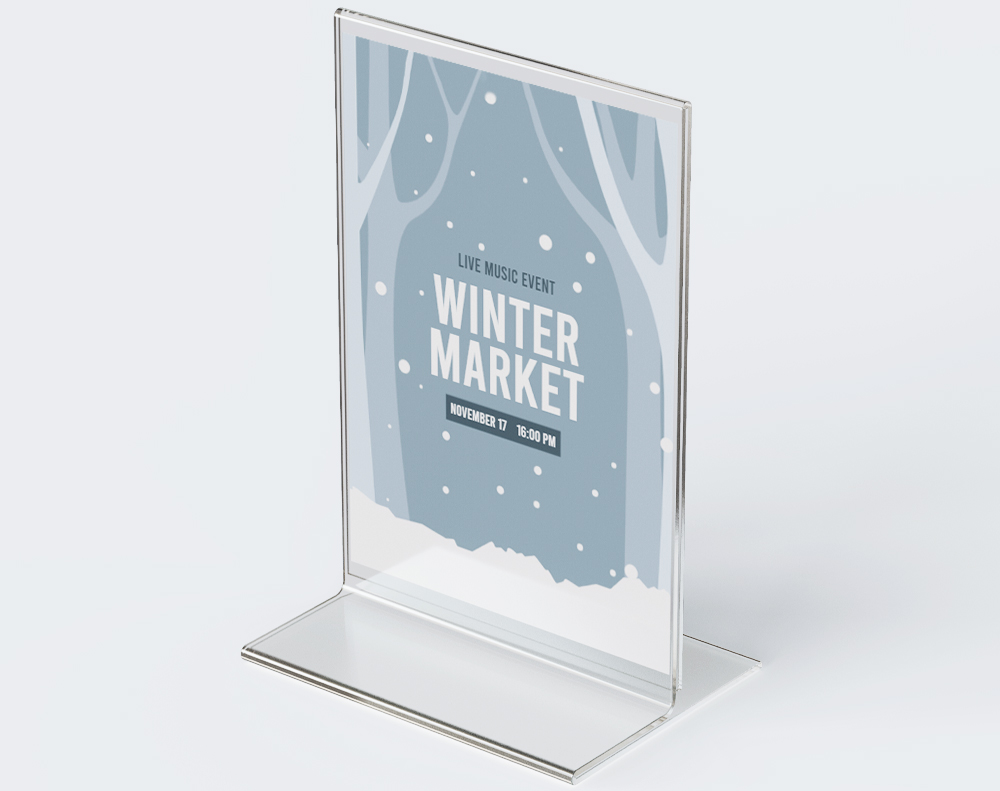 Winter Market Flyer - Design Template