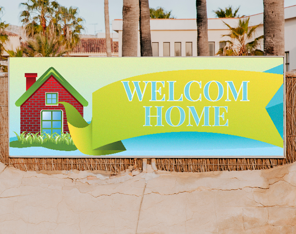 Outdoor banners - Design Template