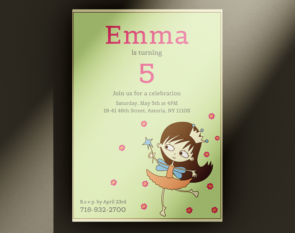 Free invitations - Design Template