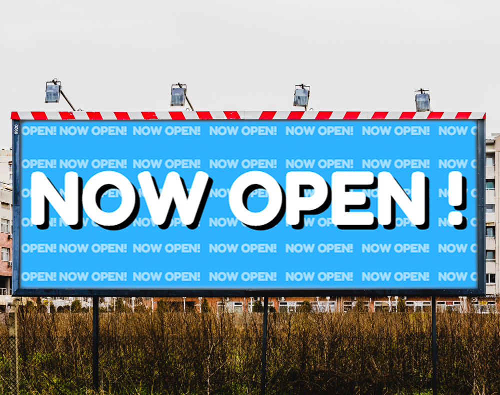 Outdoor banners - Design Template