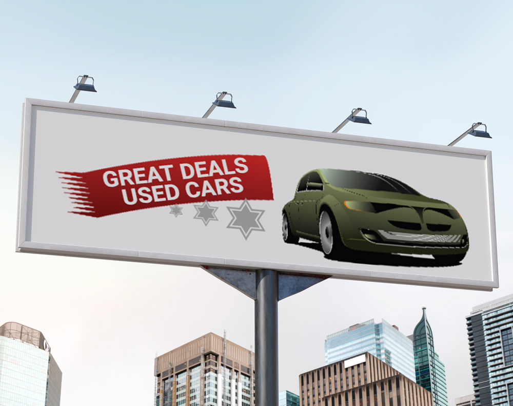 Outdoor banners - Design Template