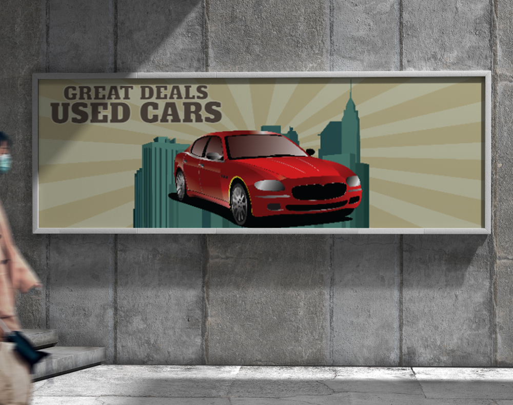 Outdoor banners - Design Template