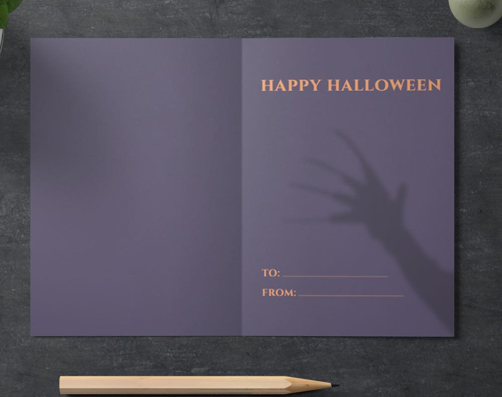 Halloween Greeting Card