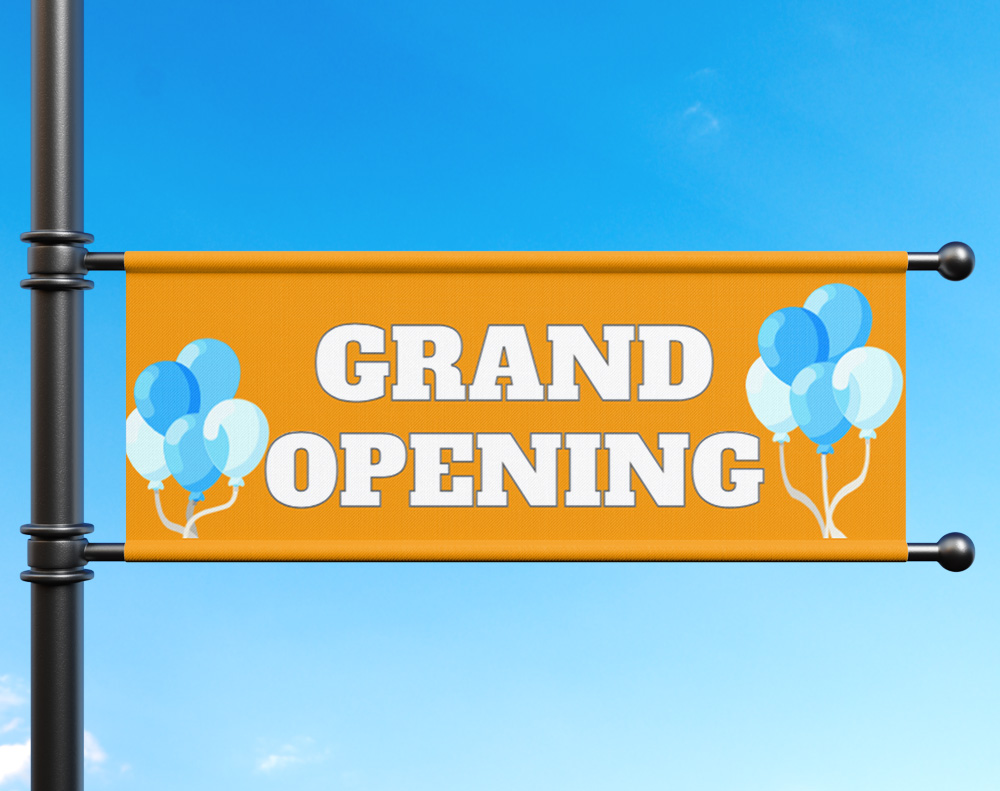 Outdoor banners - Design Template