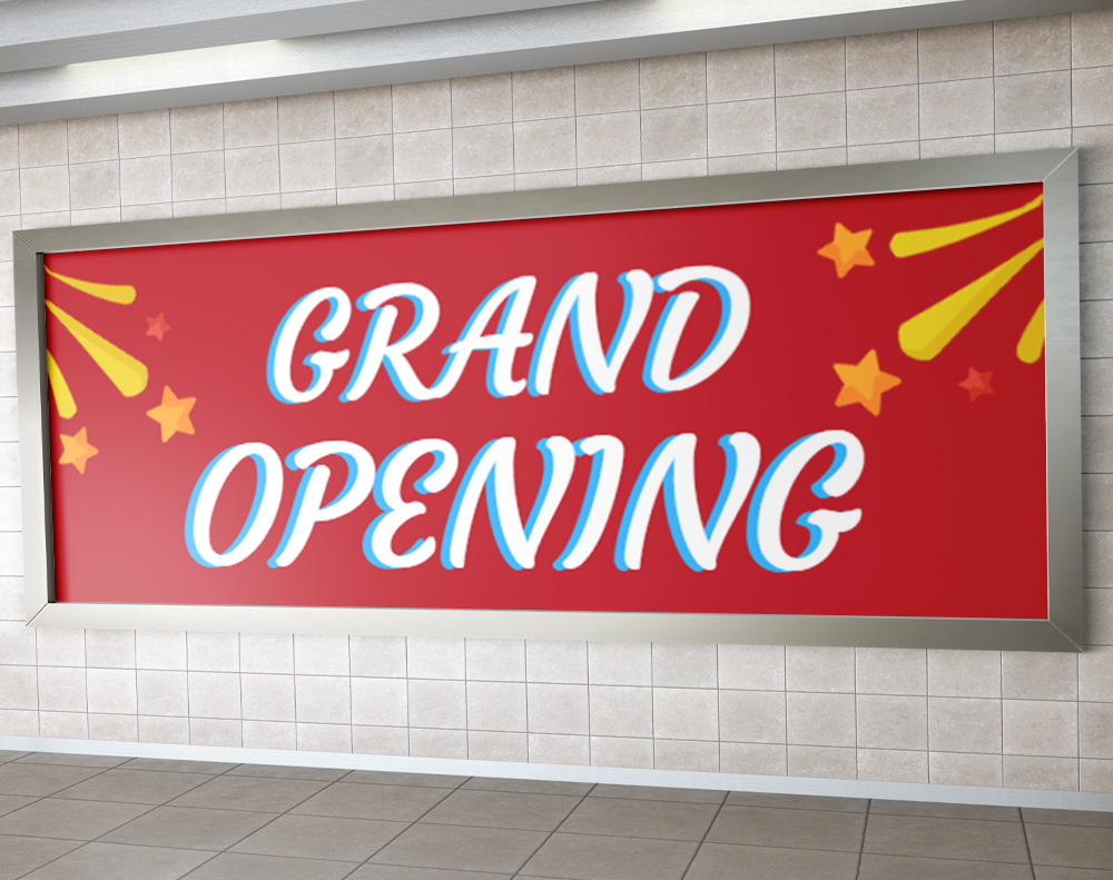 Outdoor banners - Design Template