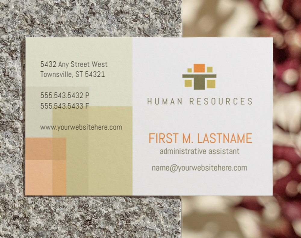 Kraft business cards - Design Template
