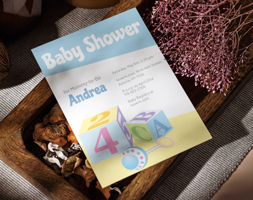 Free invitations - Design Template