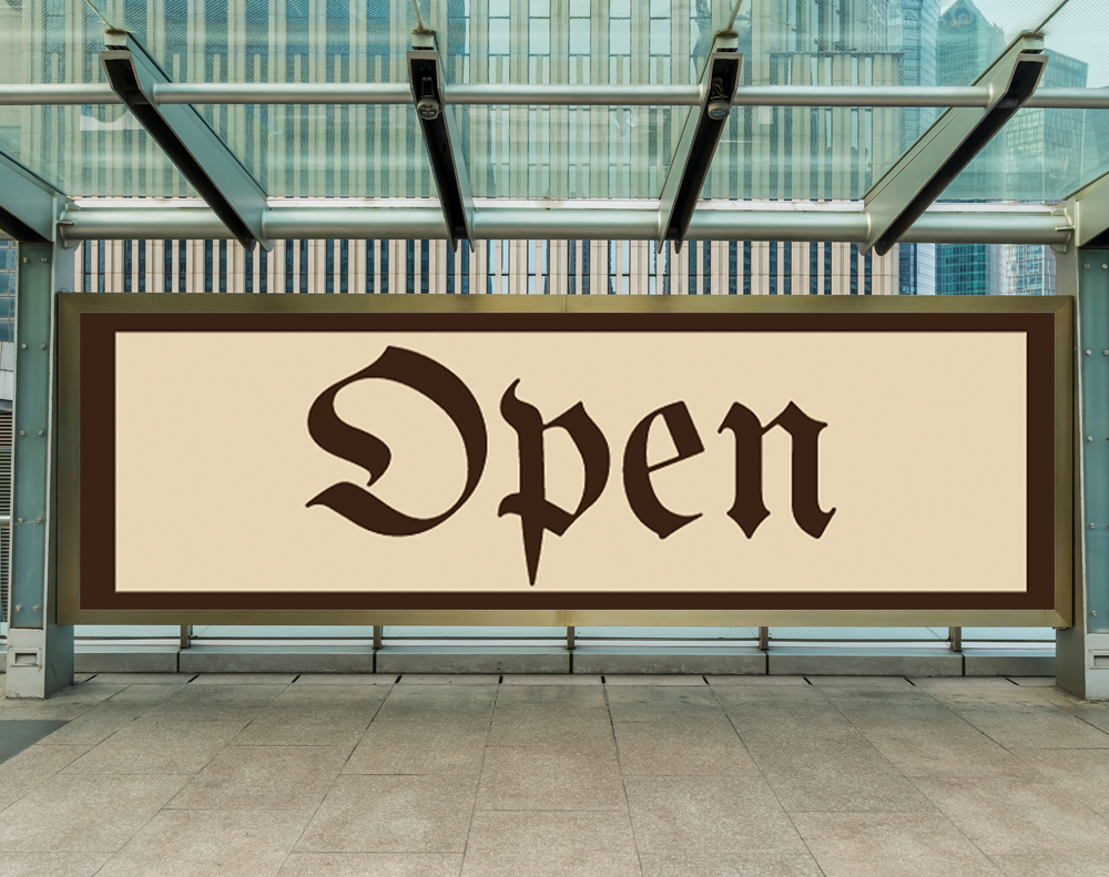 Outdoor banners - Design Template