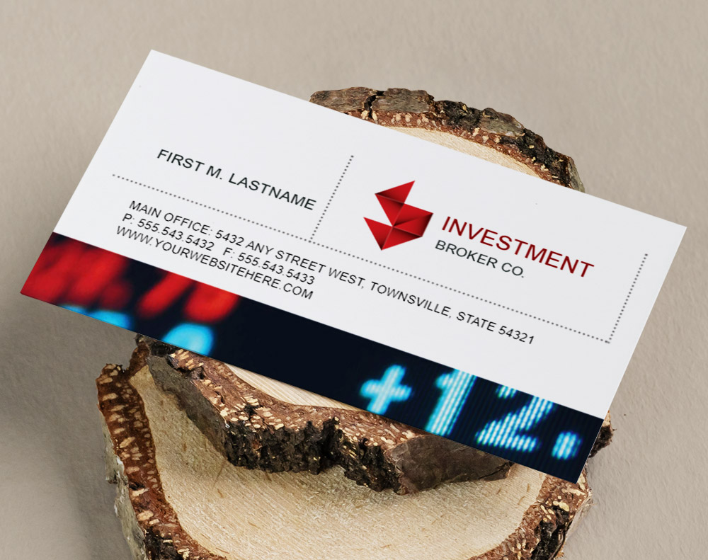 Edge painted business cards - Design Template