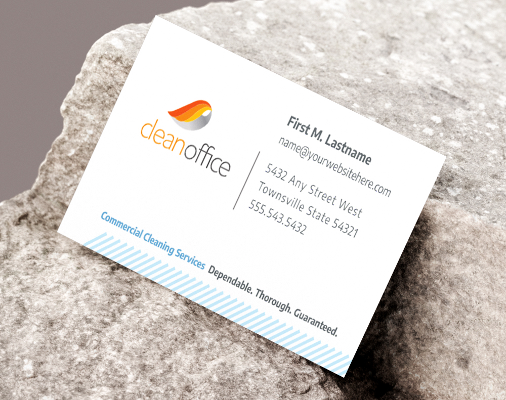 Edge painted business cards - Design Template