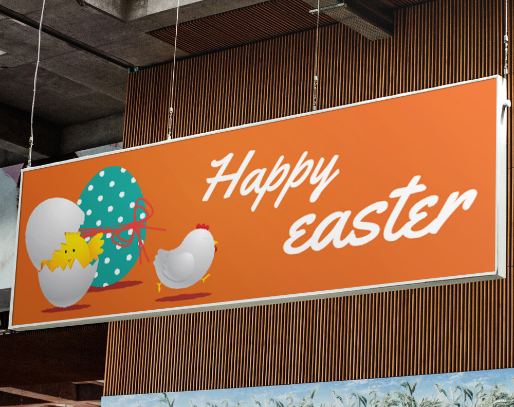 Outdoor banners - Design Template