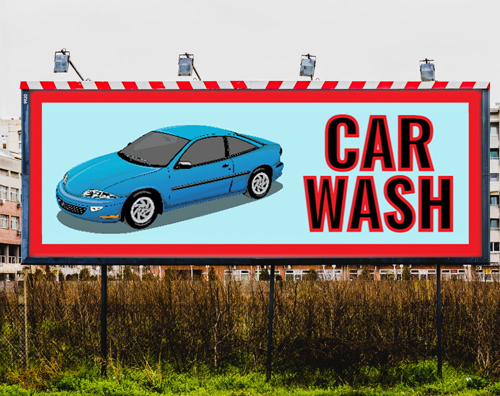 Outdoor banners - Design Template