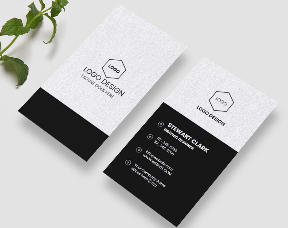 Layer cake business cards - Design Template