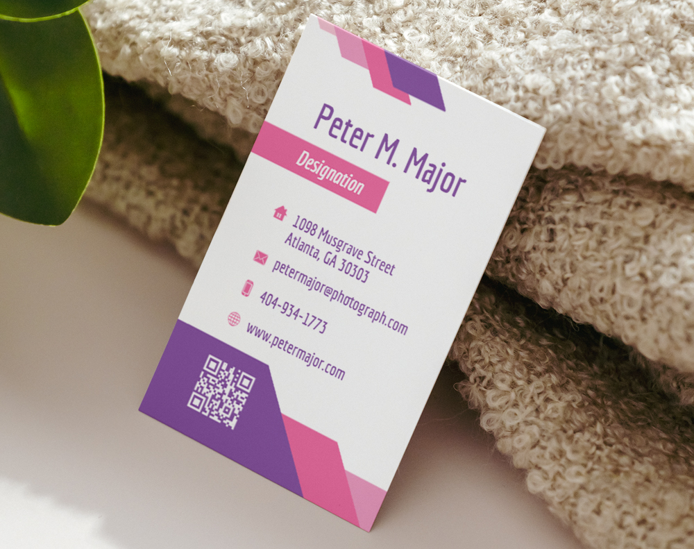 Majestic business cards - Design Template