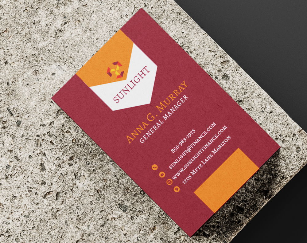 Ultra thick metallic pearl business cards - Design Template