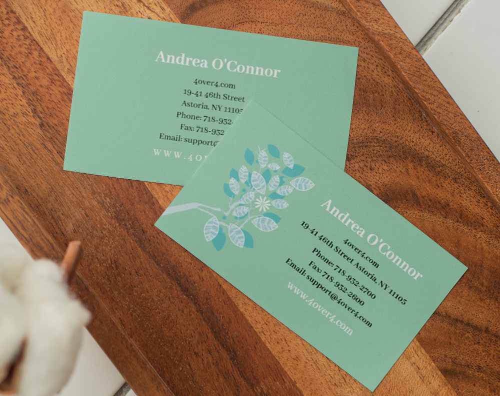 Ultra thick diamond glitter business cards - Design Template