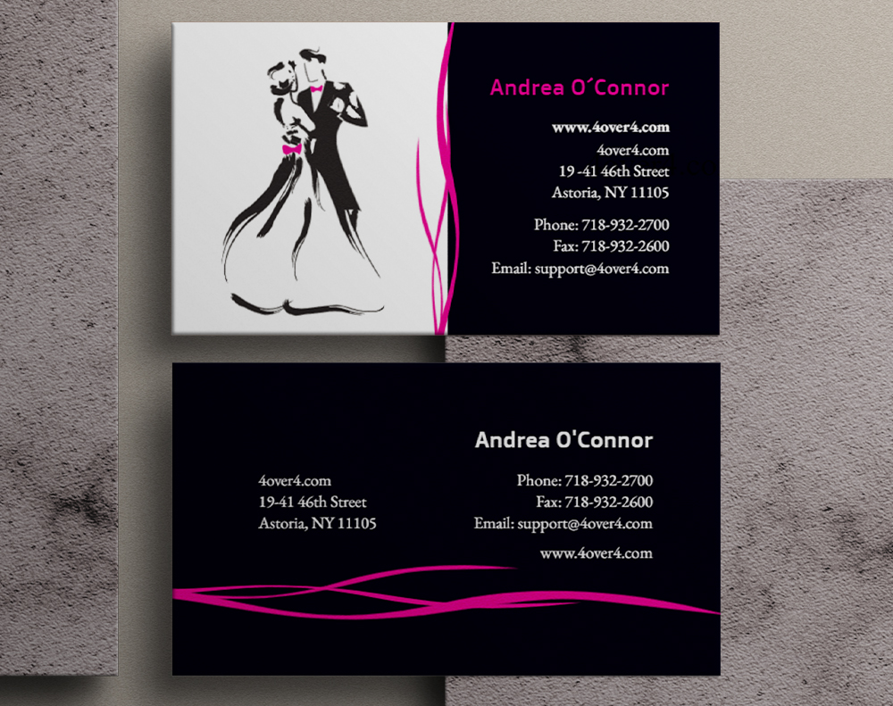Ultra thick diamond glitter business cards - Design Template
