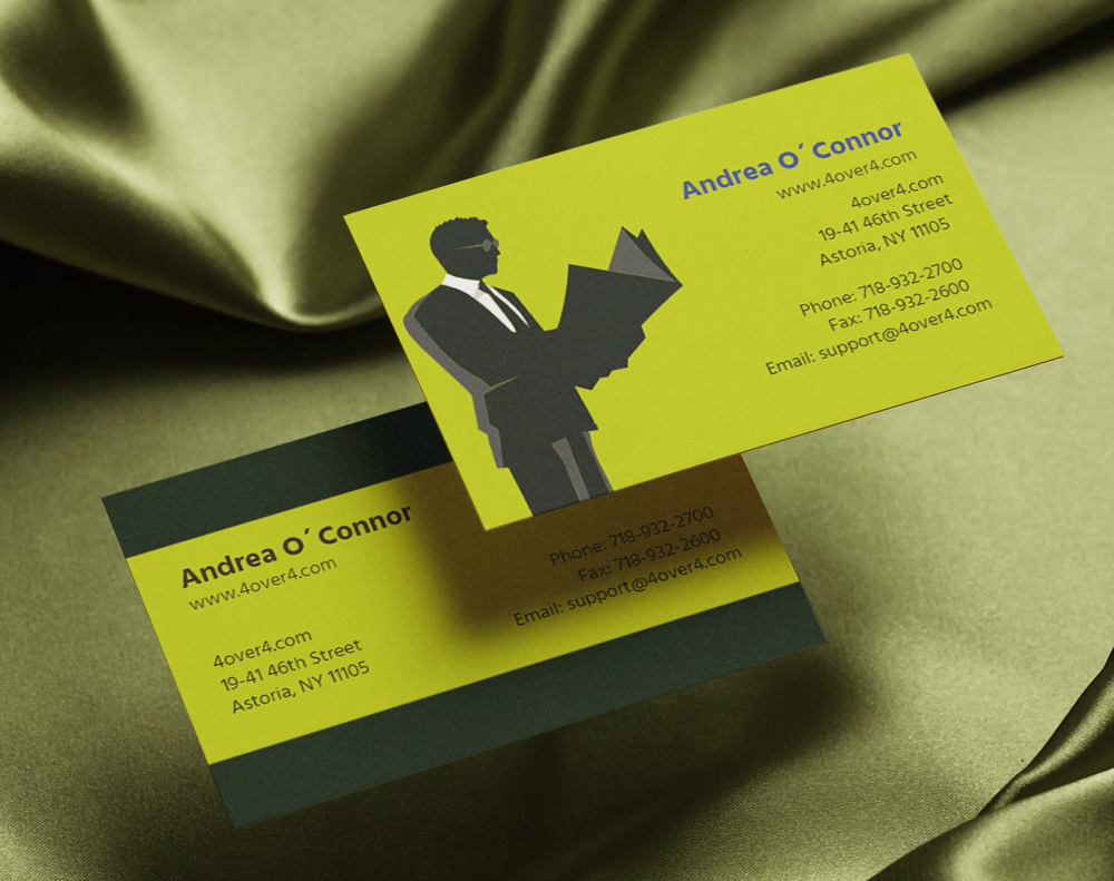 Ultra thick diamond glitter business cards - Design Template