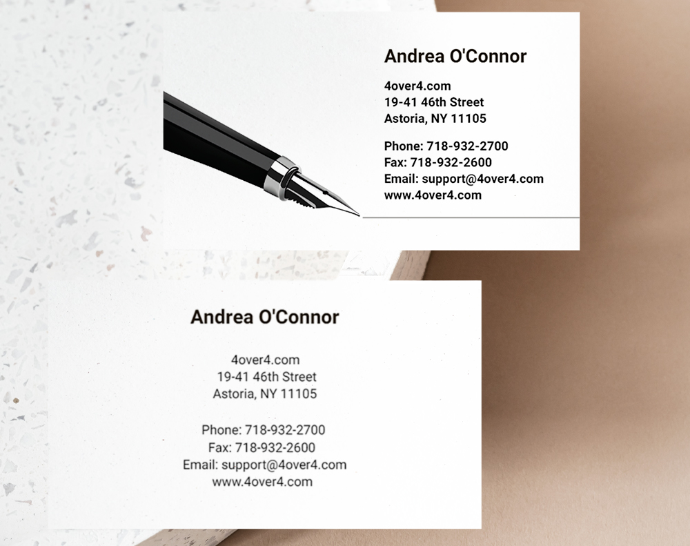 Ultra thick diamond glitter business cards - Design Template