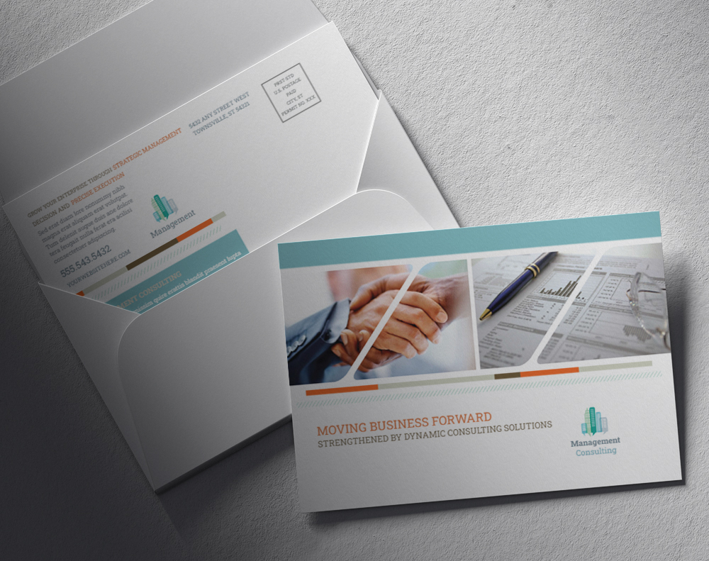 Edge painted postcards - Design Template