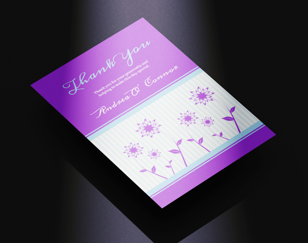 Ultra thick metallic pearl invitations - Design Template