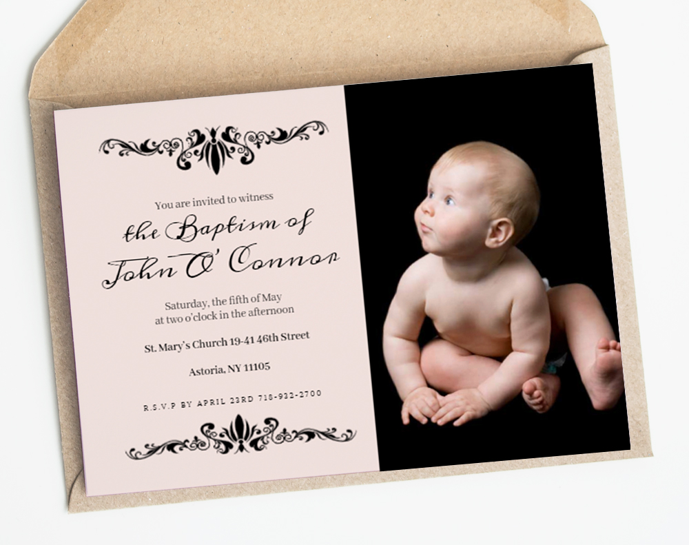 Ultra thick diamond glitter invitations - Design Template