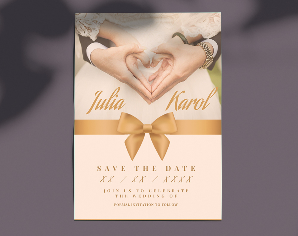 Diamond glitter invitations - Design Template