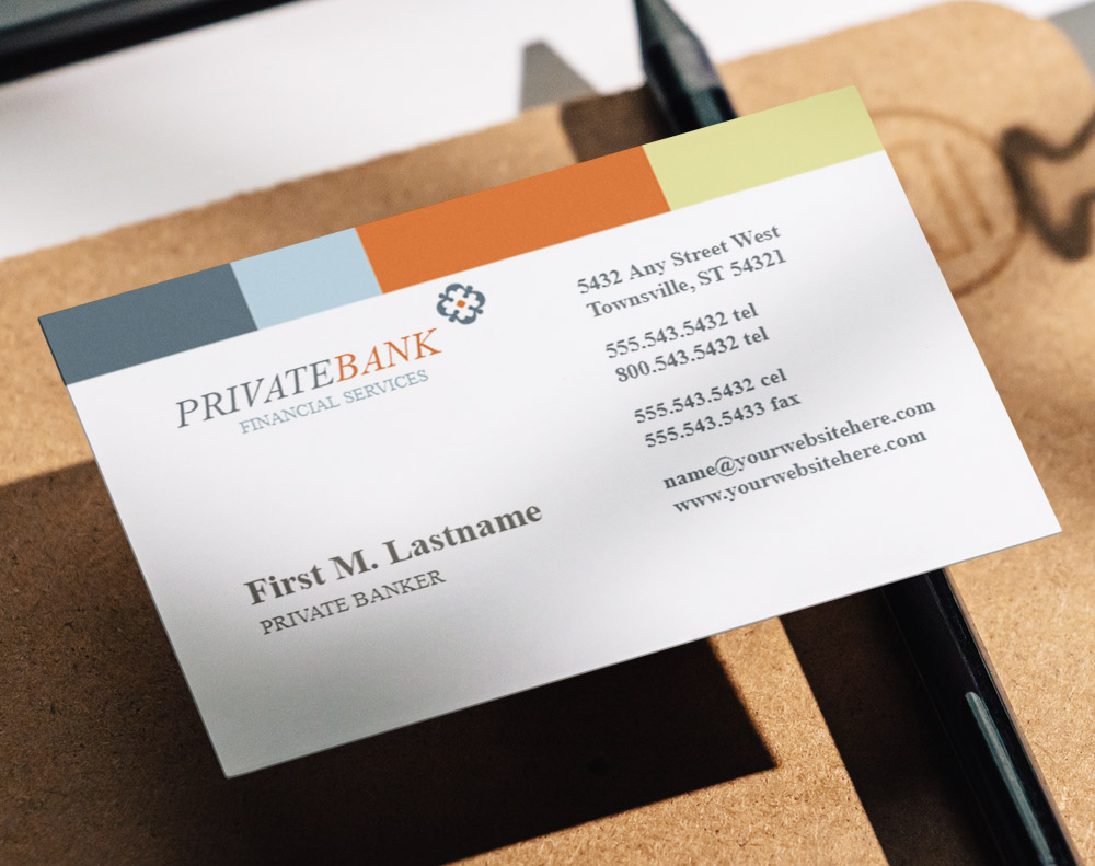 Majestic business cards - Design Template