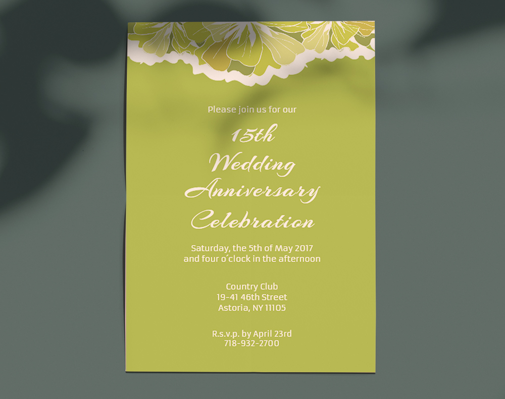 Ultra thick diamond glitter invitations - Design Template