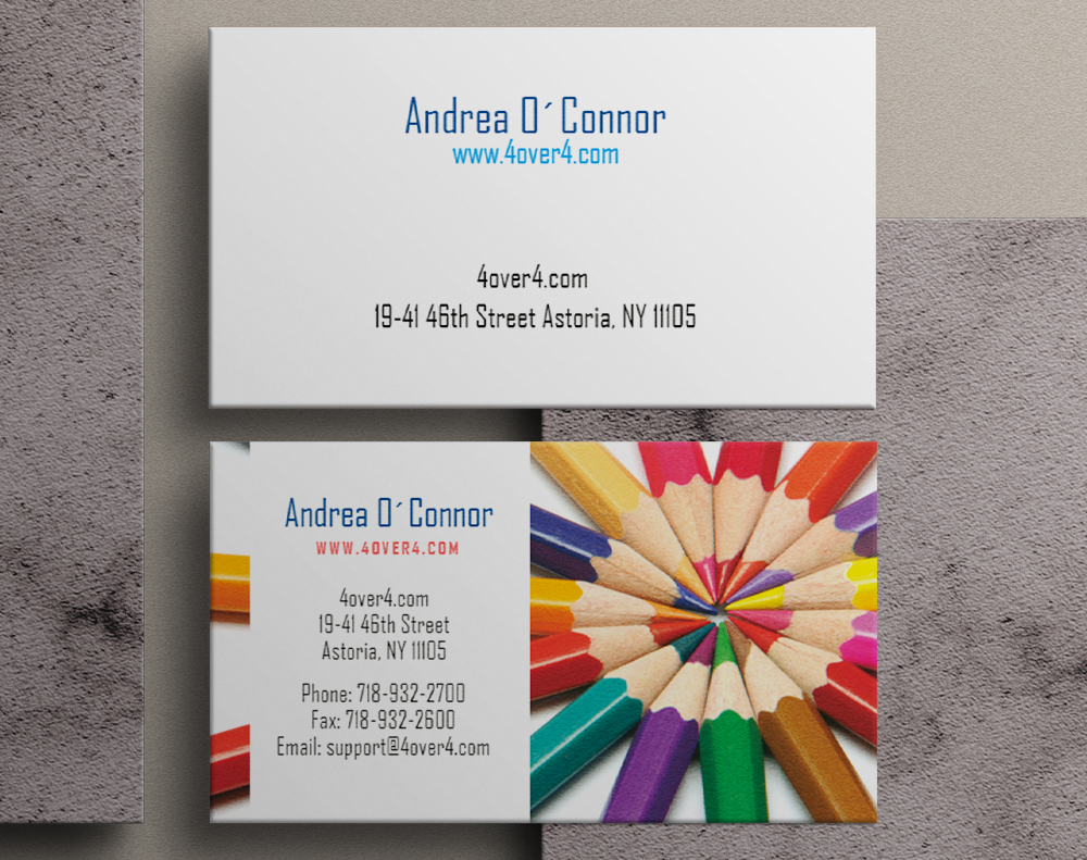 Ultra thick diamond glitter business cards - Design Template