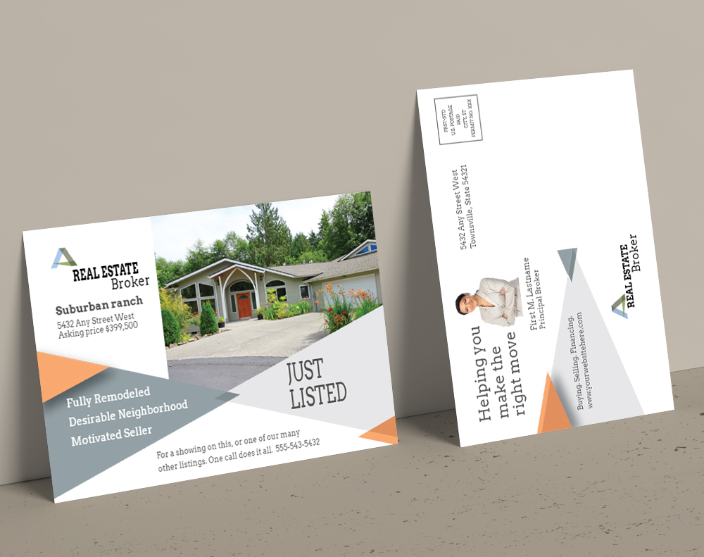 Starlustre postcards - Design Template