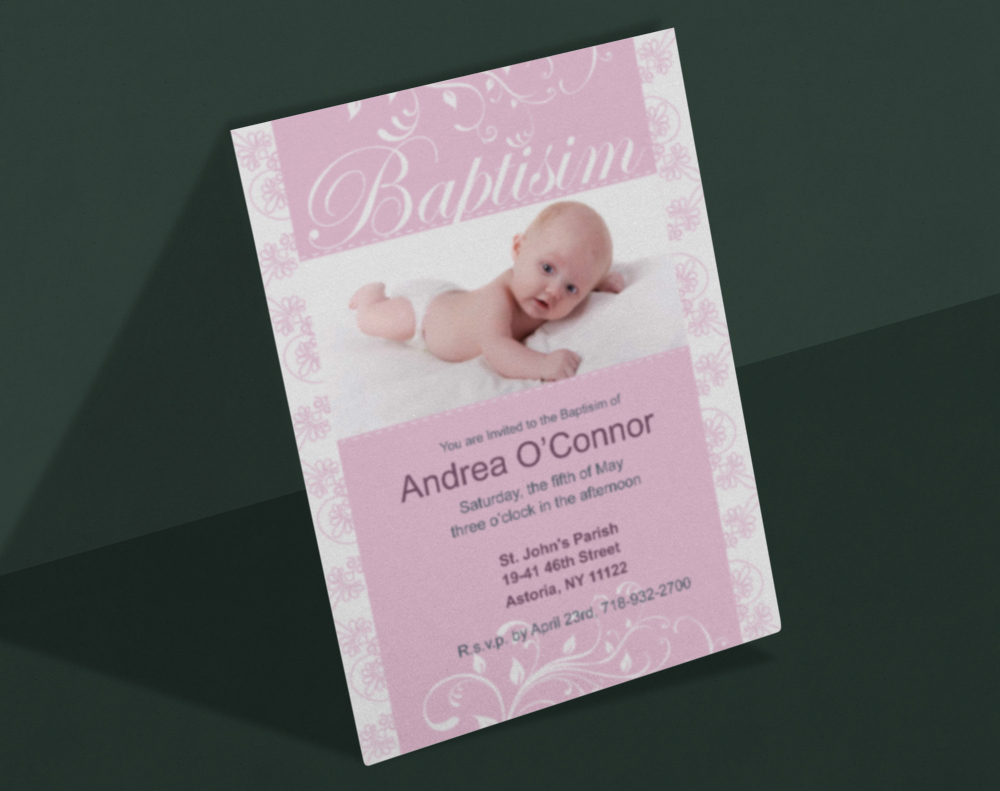 Diamond glitter invitations - Design Template