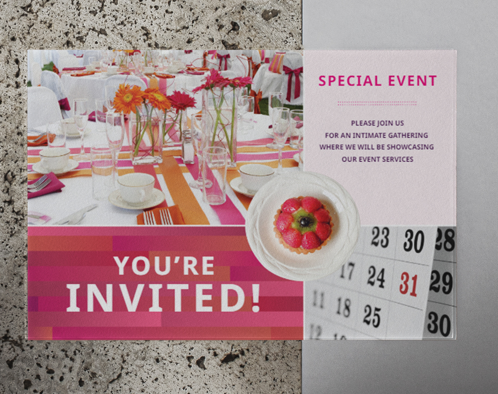 Flat Invitations