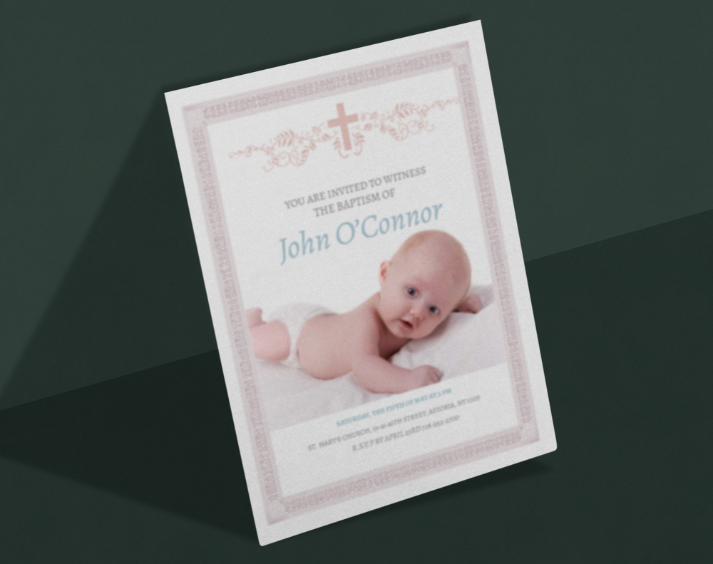 Ultra thick diamond glitter invitations - Design Template