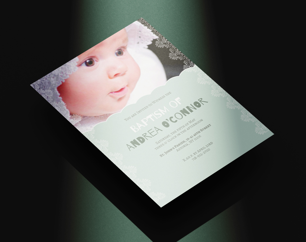 Velvet invitations - Design Template