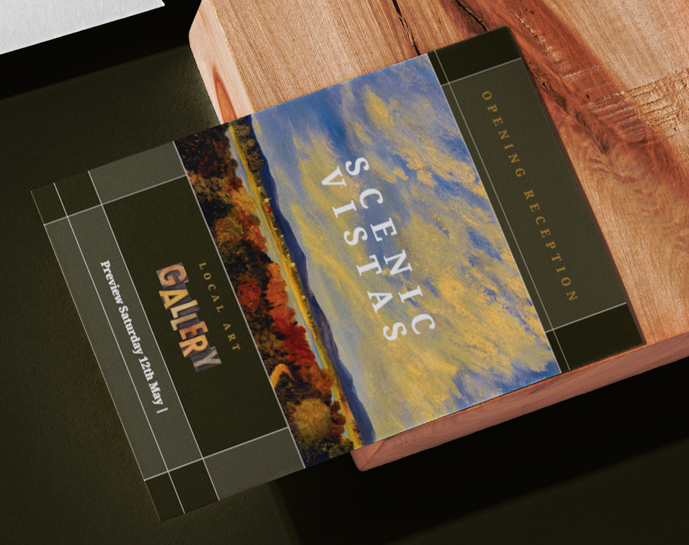 Velvet invitations - Design Template