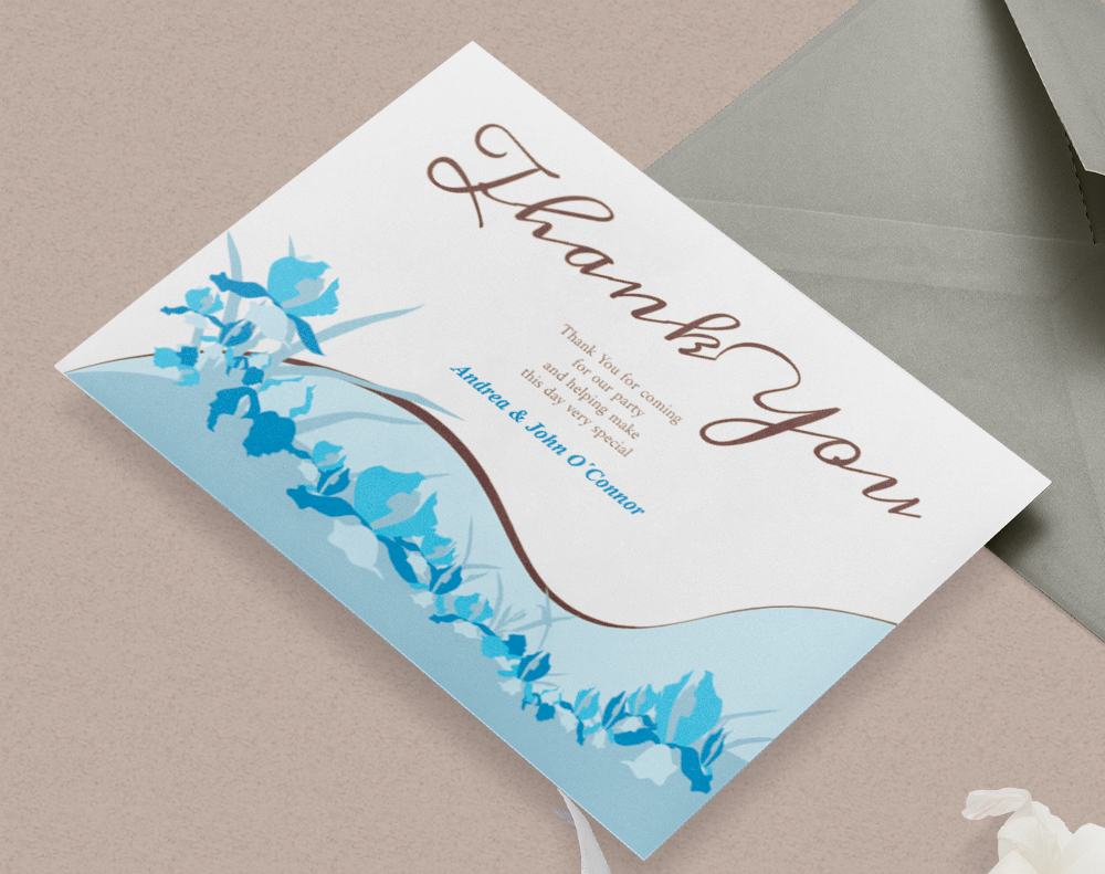 Kraft invitations - Design Template