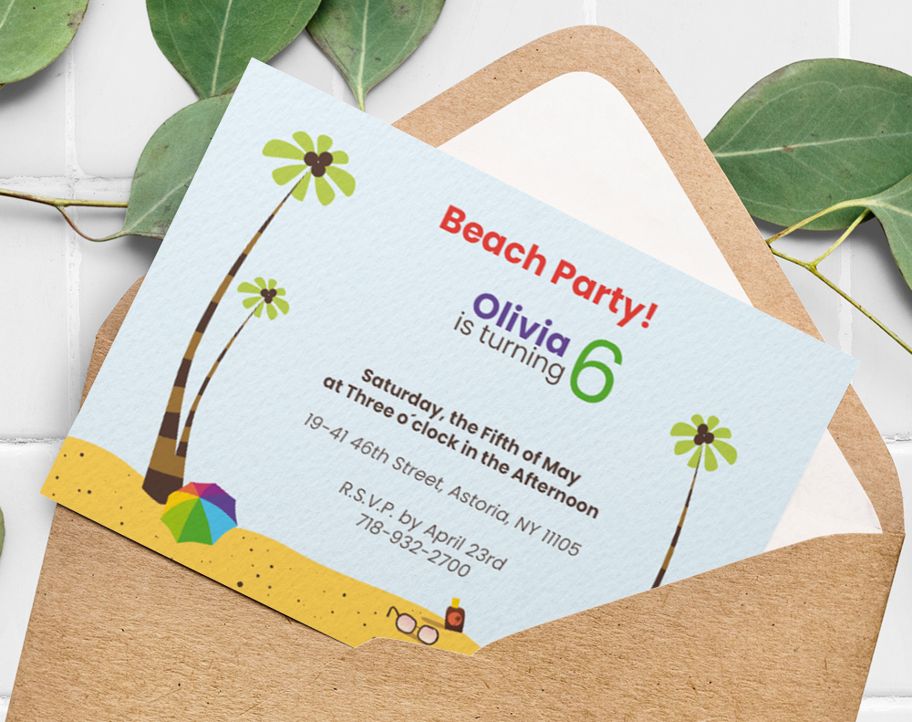 Diamond glitter invitations - Design Template